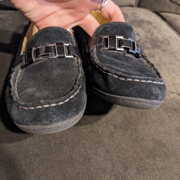 Natural soul by Naturalizer suede wedge loafers - Picture 3 of 8